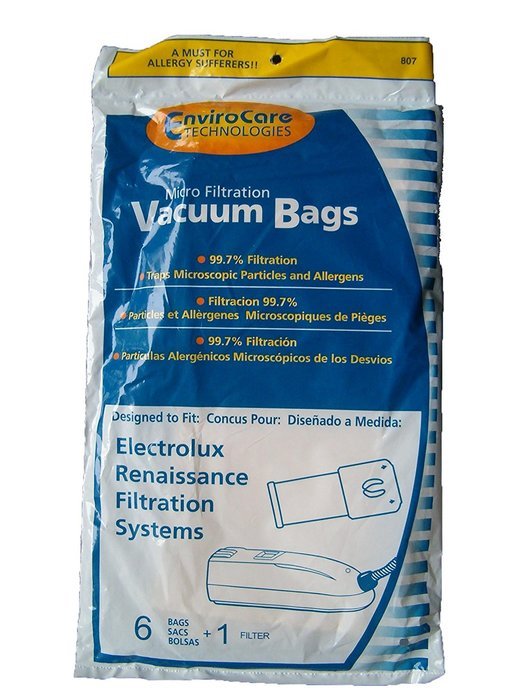 18 Electrolux Renaissance Micro Filtration Style R Vacuum Bags + 3 Filters, Epic 8000 GUARDIAN SERIES LUX 9000... N2