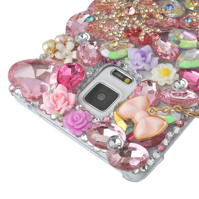 Note 4 Case,Yaheeda 3D Fashion Bling PC Hard Case for Samsung Galaxy Note 4 (2014) N32