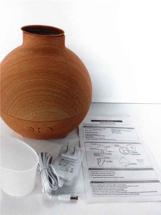 Kekilo Portable Essential Oil Diffuser Ultrasonic Mini Cool Mist Humidifier 600ML Water Tank Aroma Diffuser for... N6