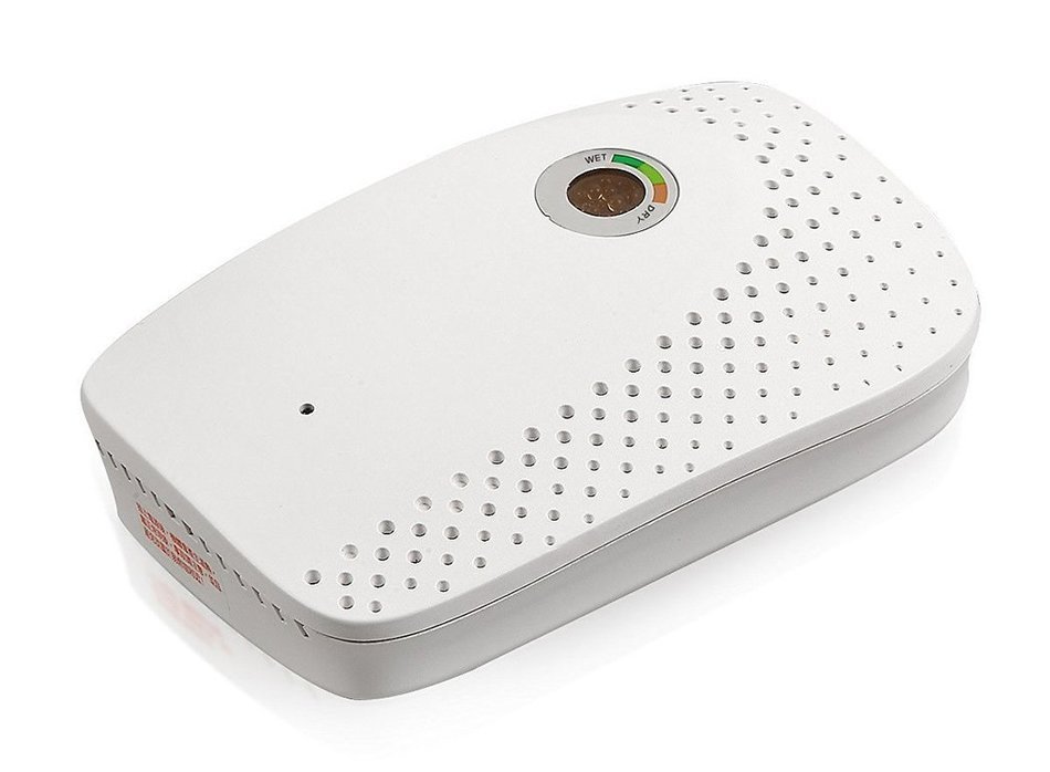 HOMY Cordless Renewable and Rechargeable Mini Dehumidifier for Absorbing Moisture in Small Spaces Closet, Bookcase... N3