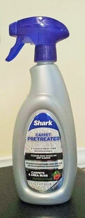 Shark Activating Pretreater Carpet & Area Rug Heavy Traffic Stain Remover 22 oz. Spray Bottle, Rainforest Fresh...