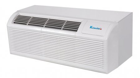Klimaire KTHM015-E5H2(B) 15 000 BTU PTAC Packaged Terminal Heat Pump Air Conditioner with 5kw Electric Heater...