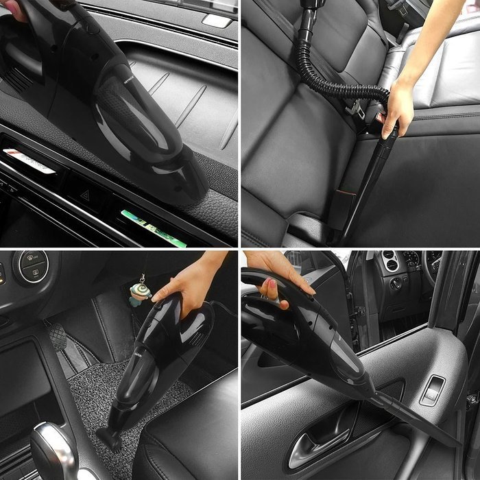 Keynice Car Vacuum Cleaner, Black12V,80W 3 in 1 Multifunctional Cyclonic Dry Auto Vacuum Cleaner Handheld Vacuum... N3