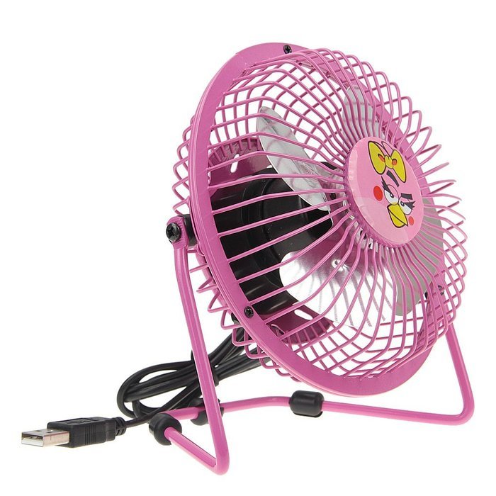 BXT 360 Degree Rotating USB Cooling Table Vintage Retro Metal Electric Home Office PC Laptop Desktop Portable... N43