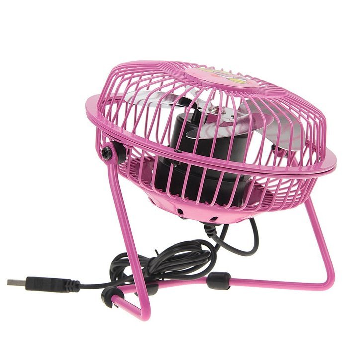 BXT 360 Degree Rotating USB Cooling Table Vintage Retro Metal Electric Home Office PC Laptop Desktop Portable... N44