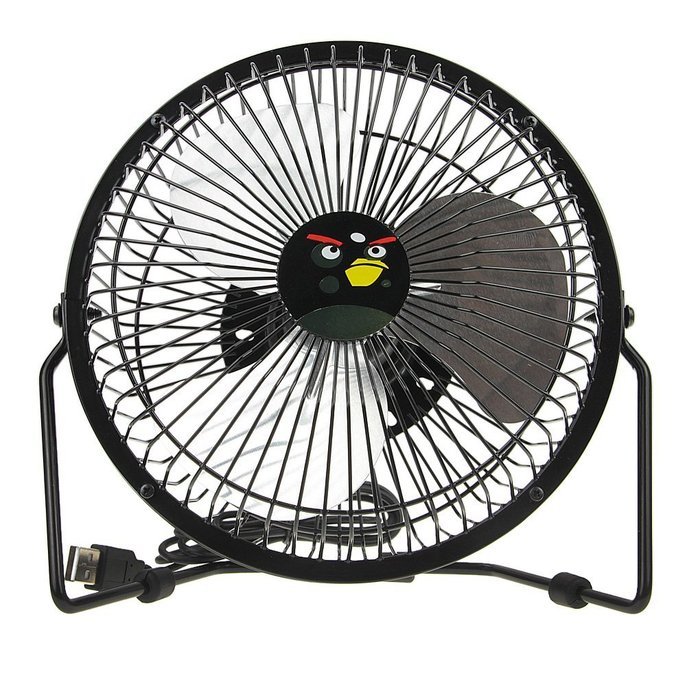 BXT 360 Degree Rotating USB Cooling Table Vintage Retro Metal Electric Home Office PC Laptop Desktop Portable... N45
