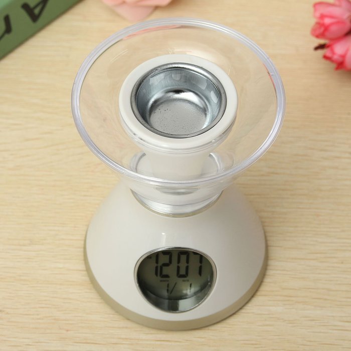 ELEGIANT USB Aromatherapy Fragrance Decorative LED Night Light Clock Lamps N2