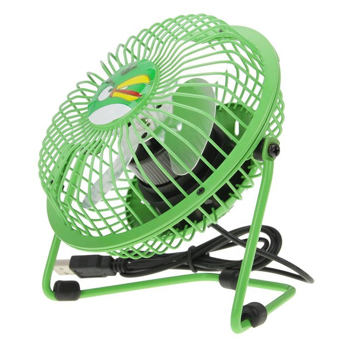 BXT 360 Degree Rotating USB Cooling Table Vintage Retro Metal Electric Home Office PC Laptop Desktop Portable... N55
