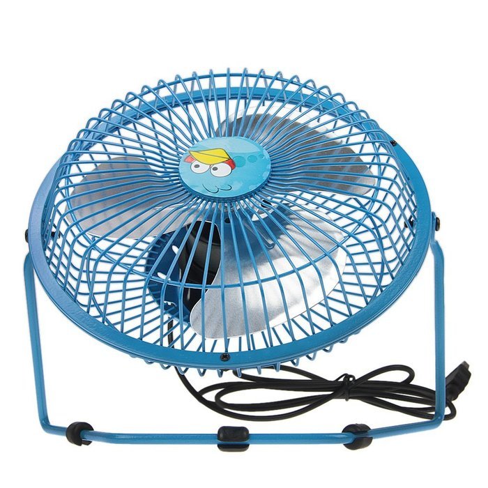 BXT 360 Degree Rotating USB Cooling Table Vintage Retro Metal Electric Home Office PC Laptop Desktop Portable... N57