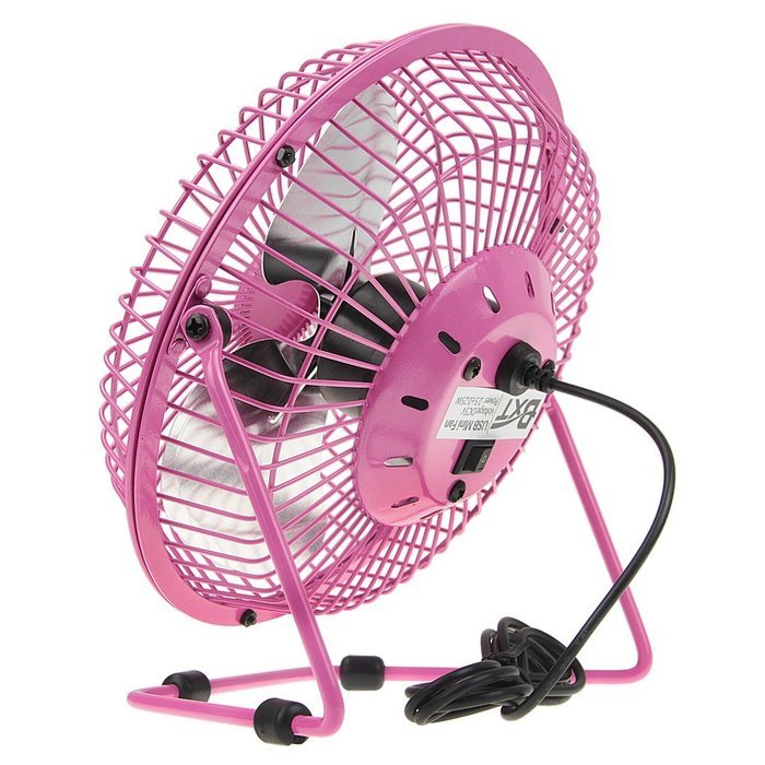 BXT 360 Degree Rotating USB Cooling Table Vintage Retro Metal Electric Home Office PC Laptop Desktop Portable... N58