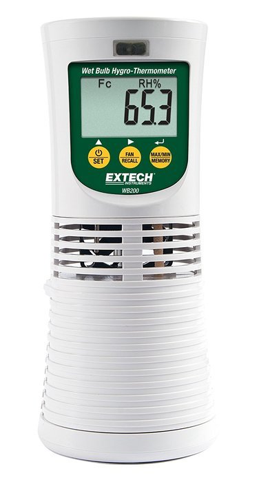 Extech WB200 Wet Bulb Hygro-Thermometer Datalogger N2