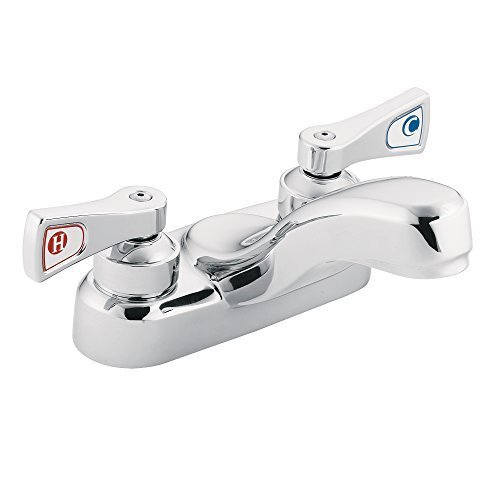 Moen 8210 Commercial M-Dura 4-Inch Centerset Lavatory Faucet 2.2 gpm, Chrome by Moen