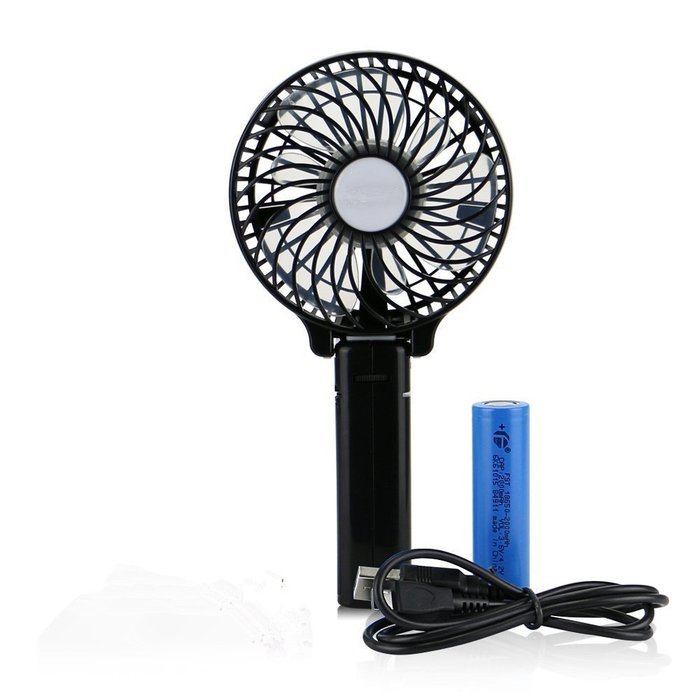 M-Aimee Portable USB Mini Battery Fans (Black) N15