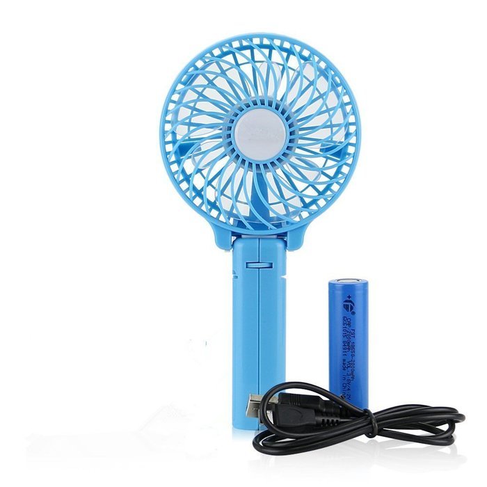 M-Aimee Portable USB Mini Battery Fans (Black) N16