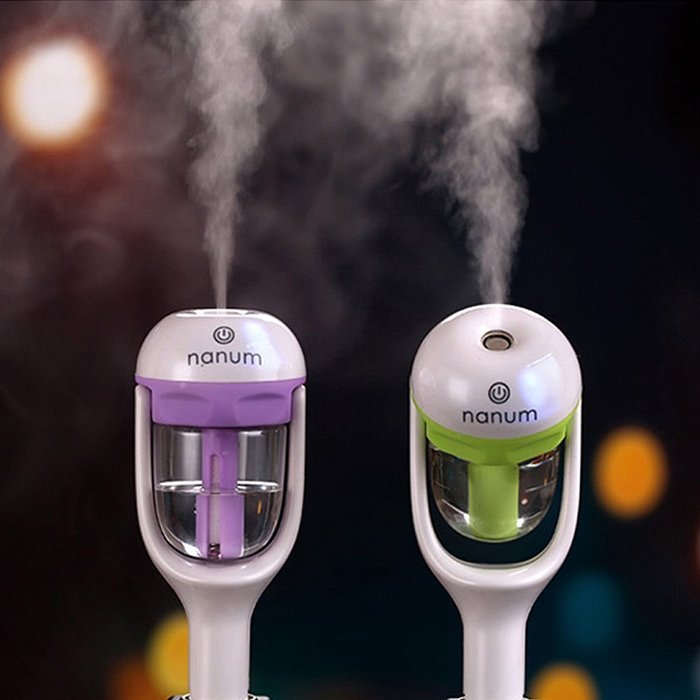 Yeworth Car Air Humidifier,2nd Generation Mini Aromatherapy Humidifier for Car with Dual USB Charger Port Aroma... N14