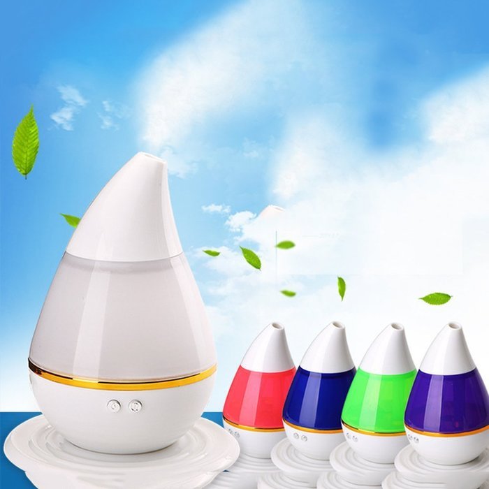 Spritech(TM) USB Oil Diffuser,1L Portable 5 Color Changing LED Light Mini Cool Mist Humidifier For Car Home Bedroom... N6
