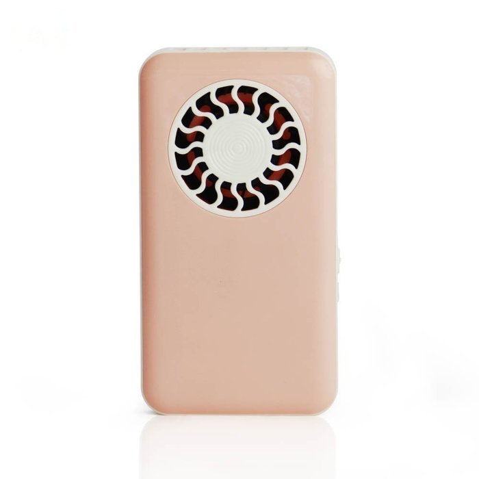 Somnr&reg;&nbsp; Pink Mini Usb Bladeless Fan Chargeable Genuine Ultra-thin Handheld the Ifan Creative Air Conditioning... N6