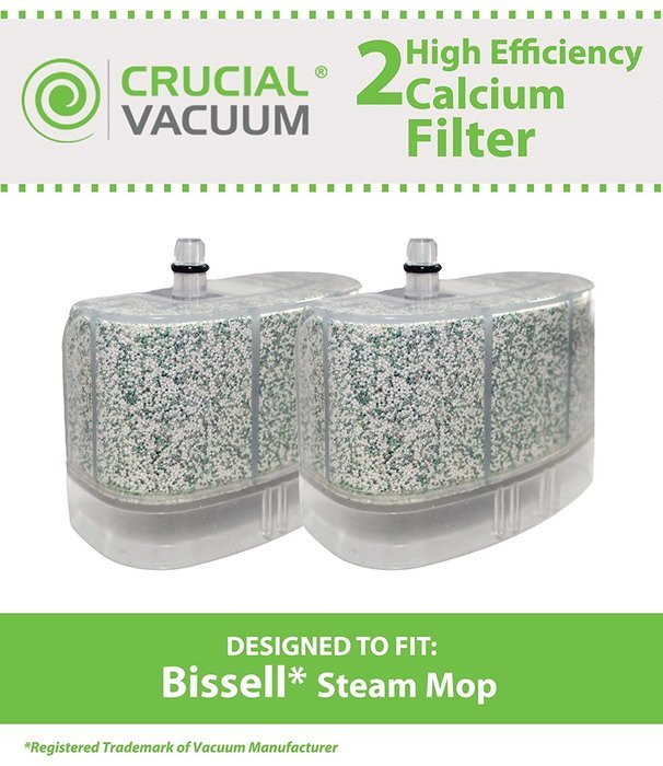 2 Bissell Vacuum Cleaner Water-Calcium Filters; Fits The Bissell Vacuum Steam Mop 218-5600; Part # 2185600 (218...