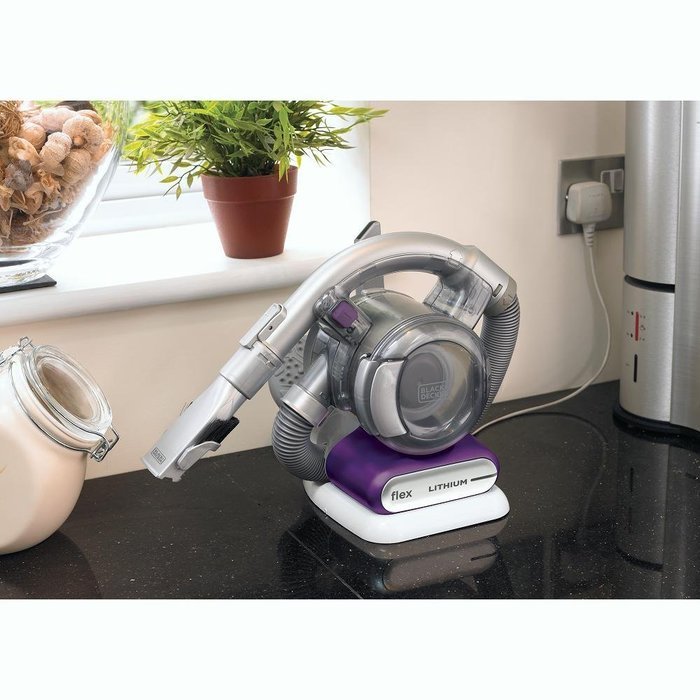 Black & Decker HFVB320J27 Eggplant Lithium Flex 2 Ah Hand Vacuum N3