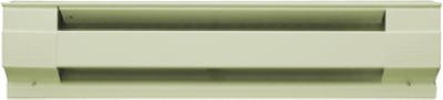 Cadet 06511 4 x 72.3 in. 240V Almond Baseboard Hardwire Electric Zone Heater