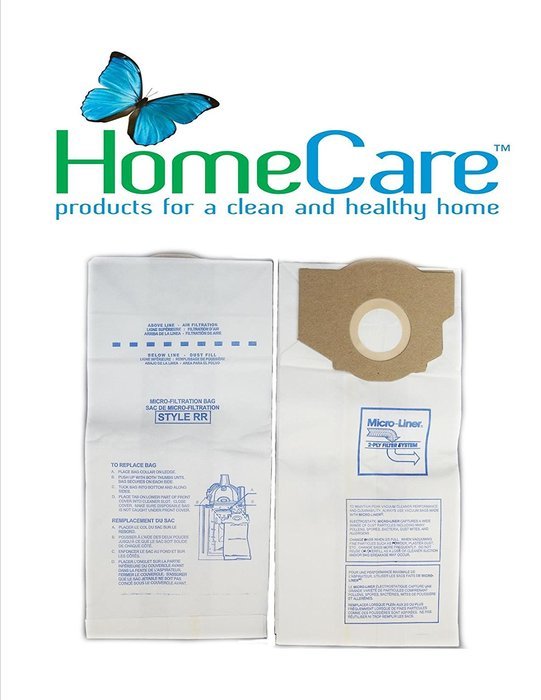 Eureka RR Standard Filtration Bag by Home Care Products, 10 bags - 61115, 63295, 62437, Smart Vac 4870 Series