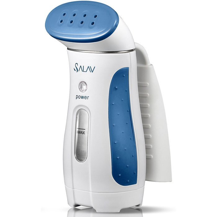 Salav Blue 265-Watt Handheld Travel Clothing Steamer with Quick Heating & Automatic Worldwide Voltage, Compact...