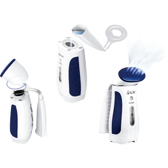 Salav Blue 265-Watt Handheld Travel Clothing Steamer with Quick Heating & Automatic Worldwide Voltage, Compact... N2
