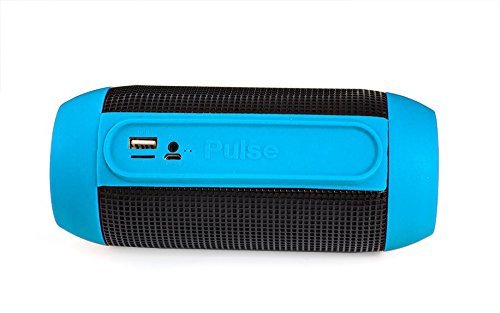 Pulse Wireless Bluetooth Speaker with Dynamic Glow LED Lights and Super Bass Speakers & Microphone TF AUX USB... N11