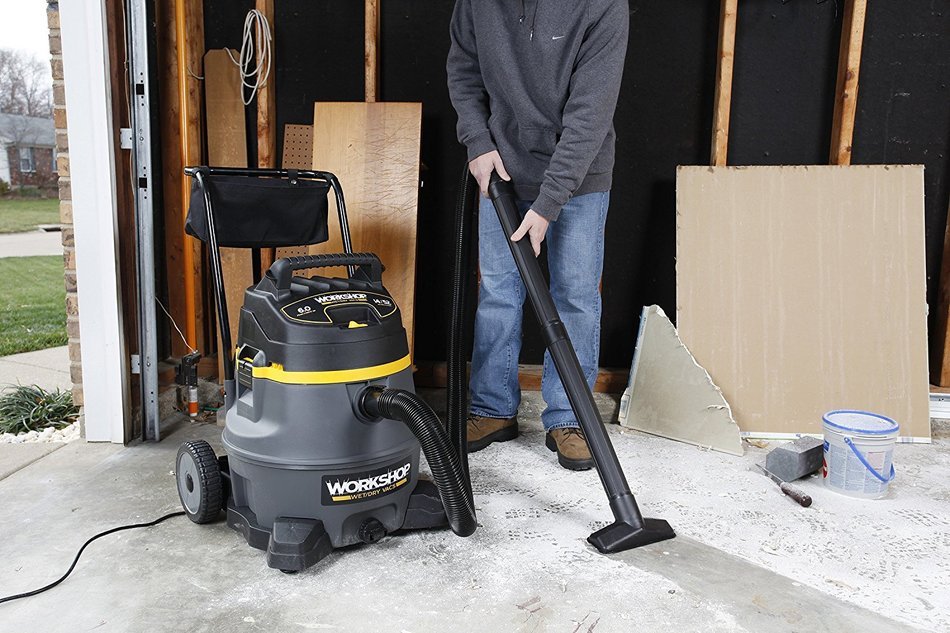 WORKSHOP Wet Dry Vac WS1400CA High Power Wet Dry Vacuum Cleaner, 14-Gallon Shop Vacuum Cleaner, 6.0 Peak HP Wet... N2