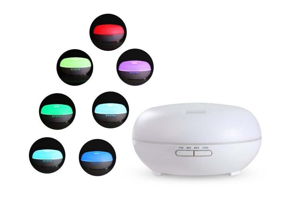 Essential Oil Diffuser 200ml - Aromatherapy Diffuser Ultrasonic Whisper Quiet Cool Mist - Aroma Humidfier with... N3