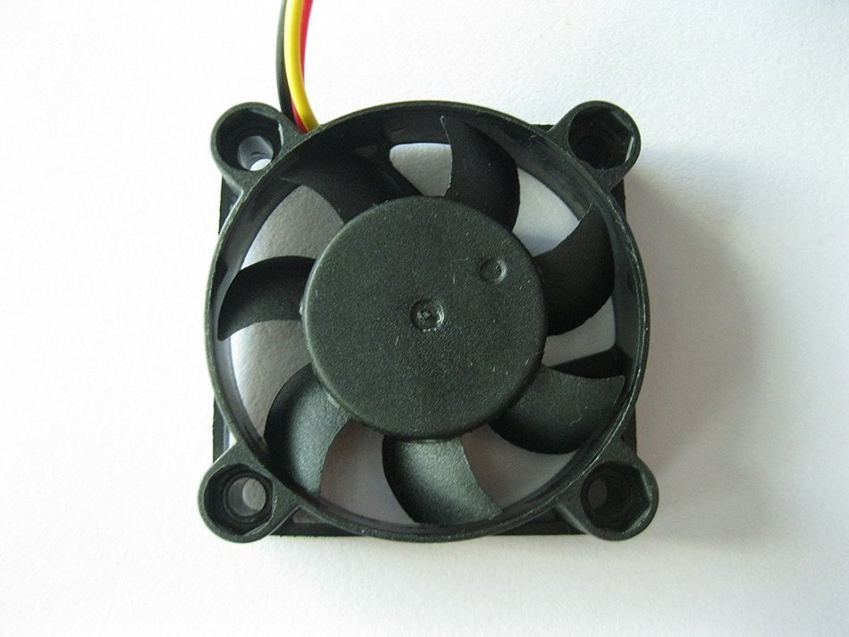 2 pcs Brushless DC Cooling Fan 5V 4010S 7 Blades 3 wire 40x40x10mm Sleeve-bearing Skywalking N4