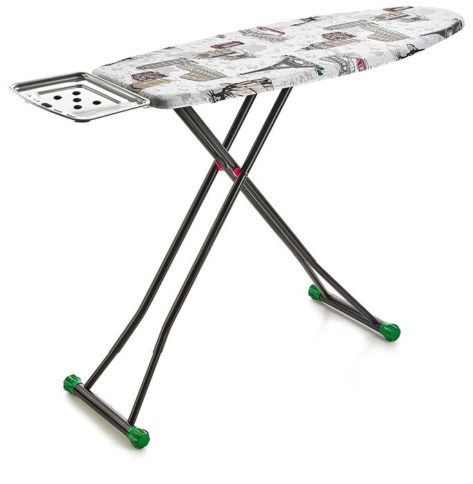 Perilla Present LUX 4-Leg Aluminum Ironing Board with Heat Resistant Cloth Cover