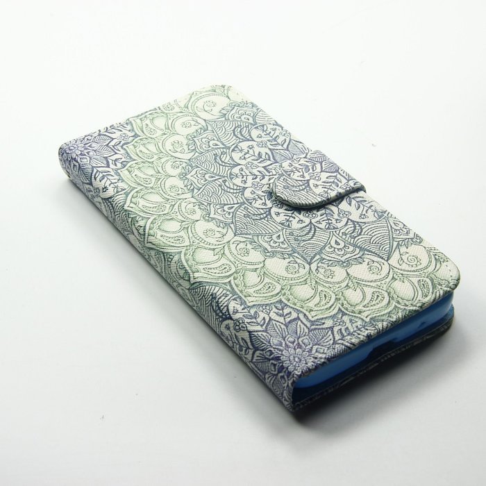 Alcatel One Touch Pop 3 Case,ikasus Colorful Painted Premium PU Leather Fold Wallet Pouch Case Flip Stand Credit... N7