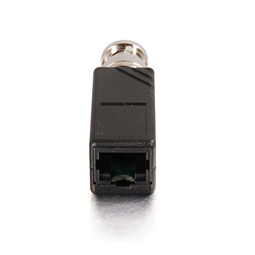 C2G / Cables To Go 41151 BNC Male to RJ45 Female Video Balun (Black) N4