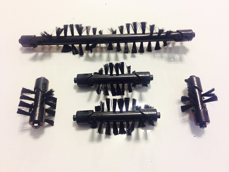 Replacement Bristle Brush for the Swivel Sweeper Max - Set of 5 Brushes - 100% Satisfaction Guaranteed