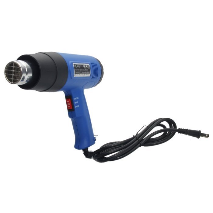Oshion 1500W Heat Gun Hot Air Wind Blower Dual Temperature + 4 Nozzles Power Heater N6