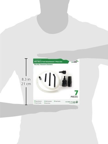 Zvac Mini Micro Tool Attachment Set, 7 Piece N2