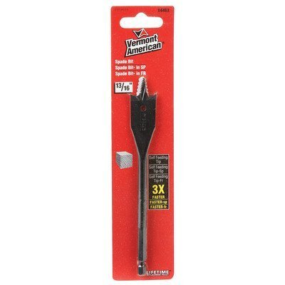 Vermont American 14463 - 13/16-Inch Self Feed Spade Bit by Vermont American