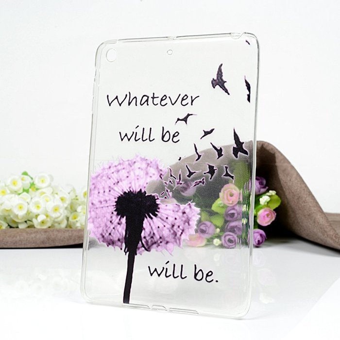 YOKIRIN iPad Mini1/2/3 Case, Fashion Printed Series Slim Fit Shock-absorption Flexible Clear Hybrid Soft TPU Rubber... N32