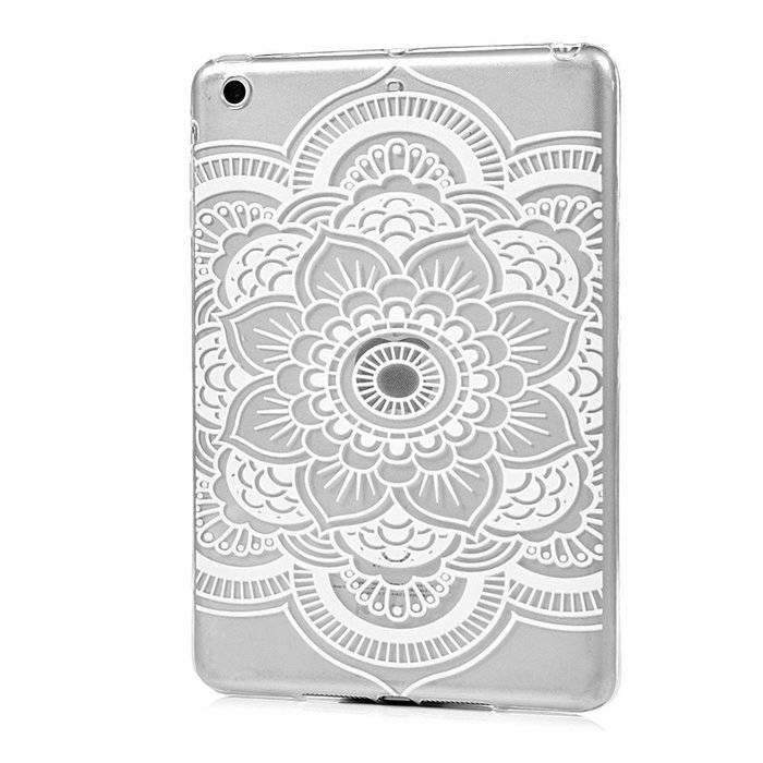 YOKIRIN iPad Mini1/2/3 Case, Fashion Printed Series Slim Fit Shock-absorption Flexible Clear Hybrid Soft TPU Rubber... N34
