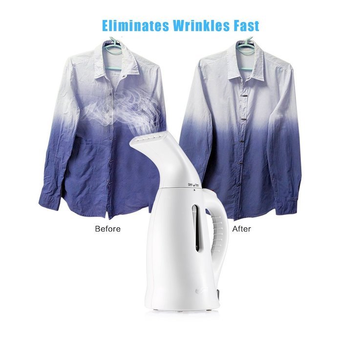 Housmile Garment Steamer 360ml Portable Handheld Fabric Steamer Fast Heat-up Powerful Travel Garment Clothes Steamer... N4