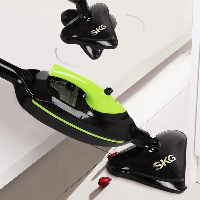 SKG 1500W Powerful Non-Chemical 212F Hot Steam Mop - Carpet and Floor Cleaning Machine (6-in-1 Accessories & 3... N2