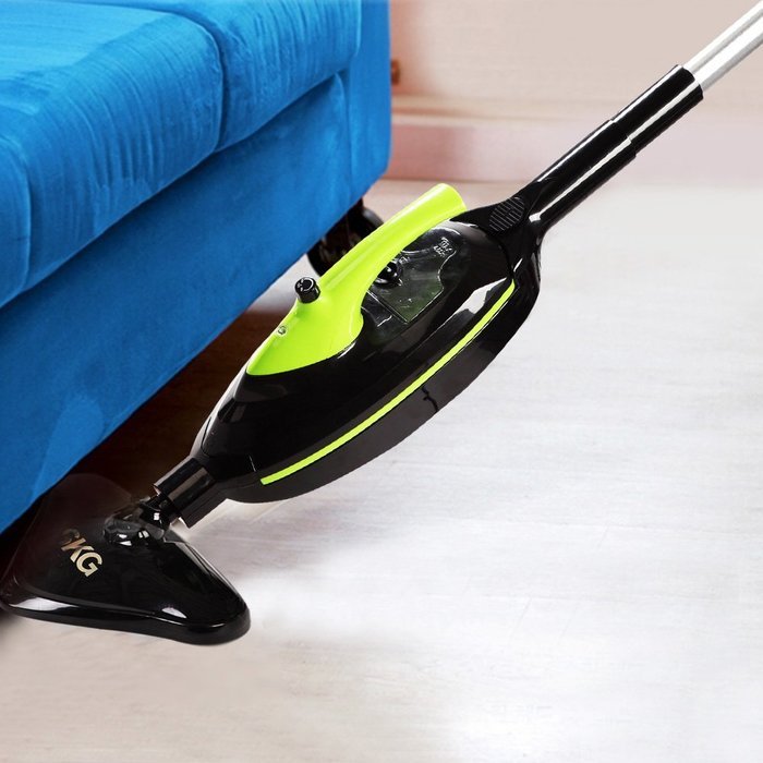 SKG 1500W Powerful Non-Chemical 212F Hot Steam Mop - Carpet and Floor Cleaning Machine (6-in-1 Accessories & 3... N3