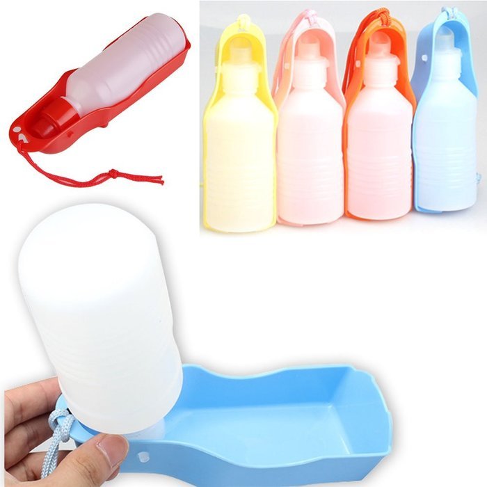 Vktech New Hot Sell Portable Feeding Bottle Pet Dog Water Outdoor Travelling N2