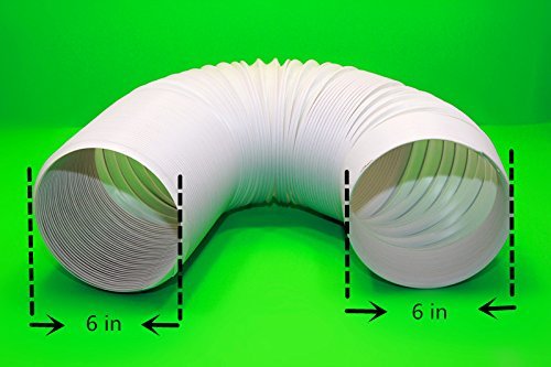 1 pc Exhaust Hose/Tube for Portable Air Conditioner 6" diameter, ext to 59" long N3