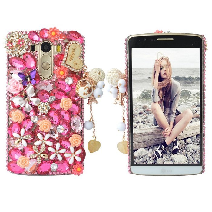 LG G Stylo Case,LS770 Case,Yaheeda 3D Fashion Bling PC Hard Case For LG G Stylo N17