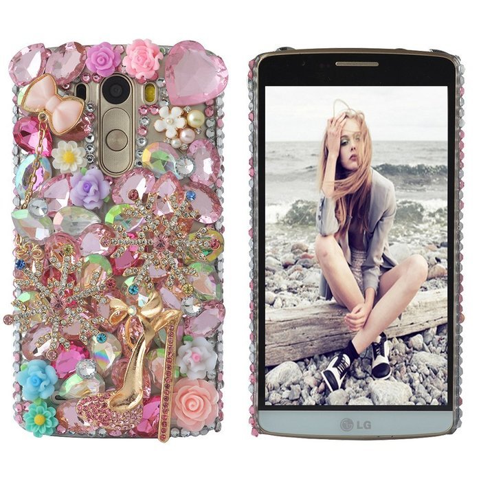 LG G Stylo Case,LS770 Case,Yaheeda 3D Fashion Bling PC Hard Case For LG G Stylo N21