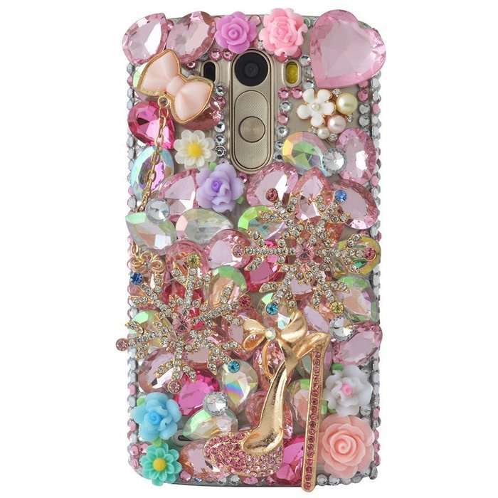 LG G Stylo Case,LS770 Case,Yaheeda 3D Fashion Bling PC Hard Case For LG G Stylo N22