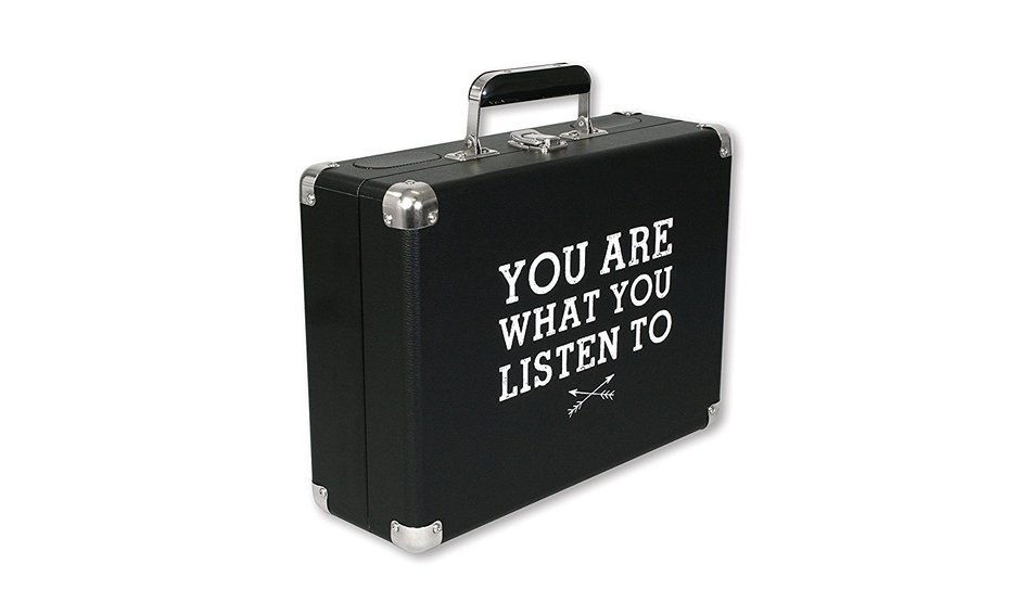 Vinyl Styl Groove Portable 3 Speed Turntable (You Are What You Listen To) N2
