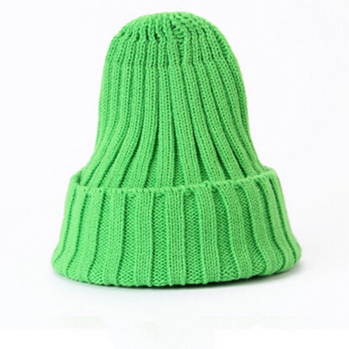 KAKA(TM) Women Girl Men Lover Korean Stylish Beanies Cap Candy Colorful Winter Warm knitting Stretchy Hat N18